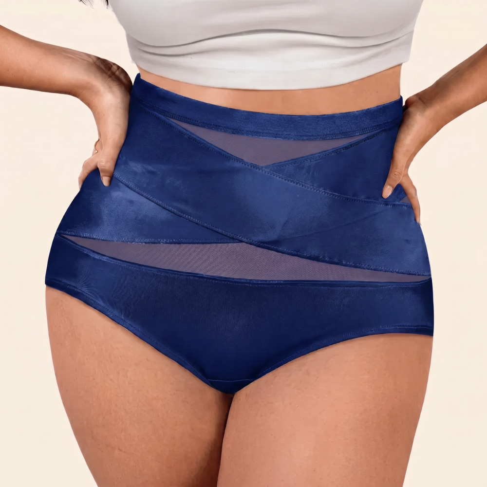 Bauchweg-Slip mit hoher Taille