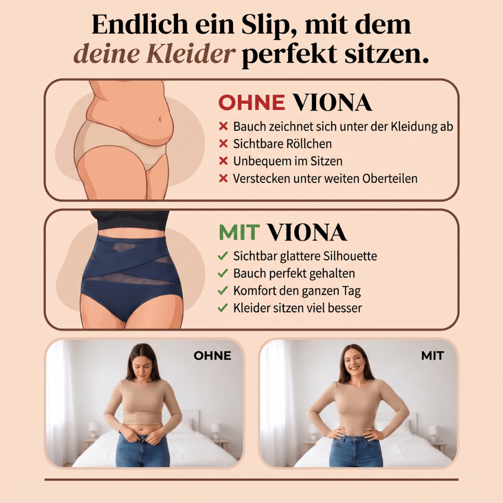 Bauchweg-Slip mit hoher Taille