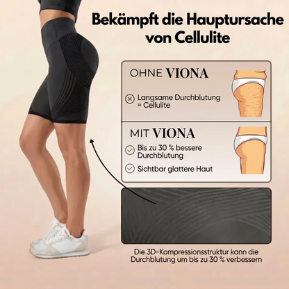 3D Anti-Cellulite Short-Leggings