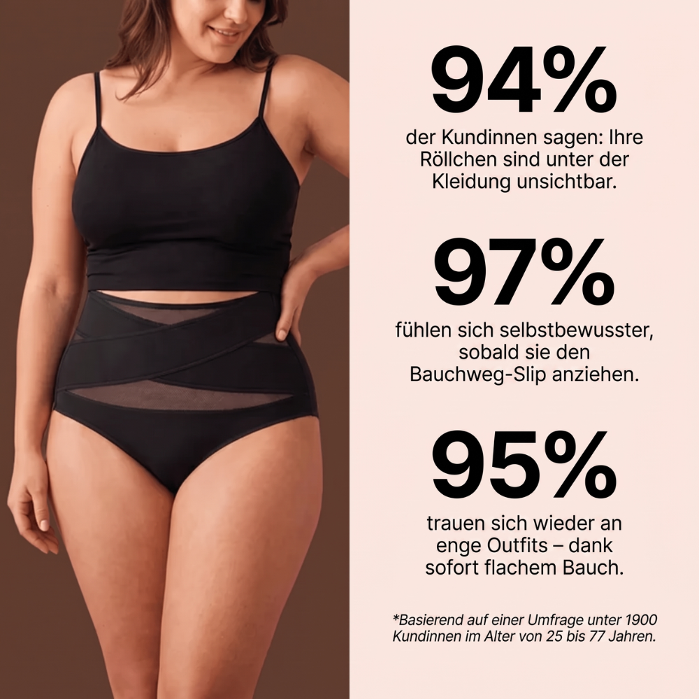 Bauchweg-Slip mit hoher Taille
