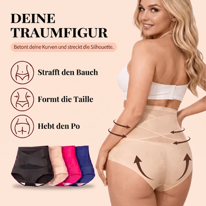 Bauchweg-Slip mit hoher Taille