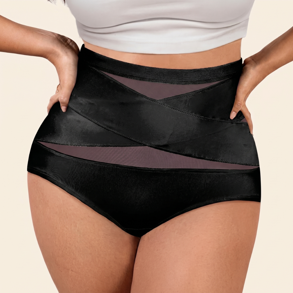 Bauchweg-Slip mit hoher Taille