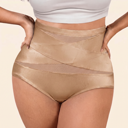 Bauchweg-Slip mit hoher Taille